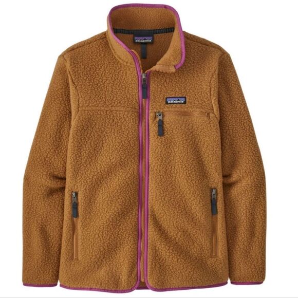Patagonia Jackets & Blazers - Patagonia Women's S Retro Pile Fleece -Nest Brown NESB Jacket Style 22795 FA22